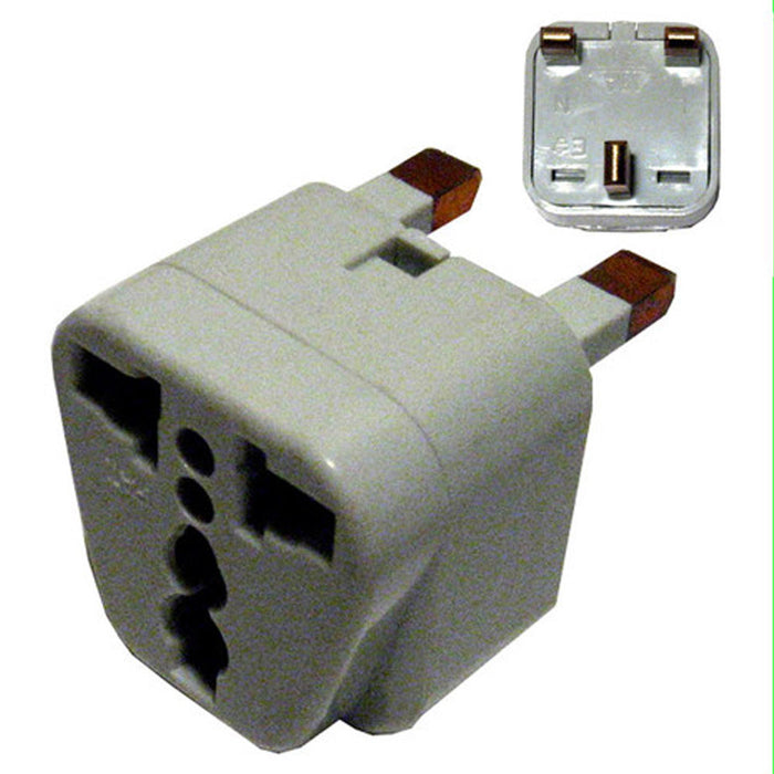 New Universal to UK Plug Adapter Travel Socket Wall Power AC Converter EU AU US