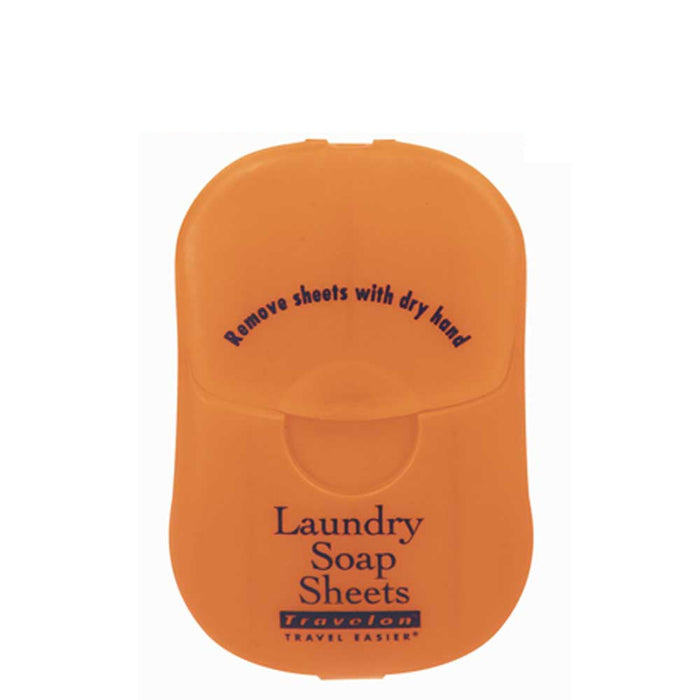 Travelon Laundry Soap Sheets 50-Count Mini Portable Travel Soap Paper Sheets