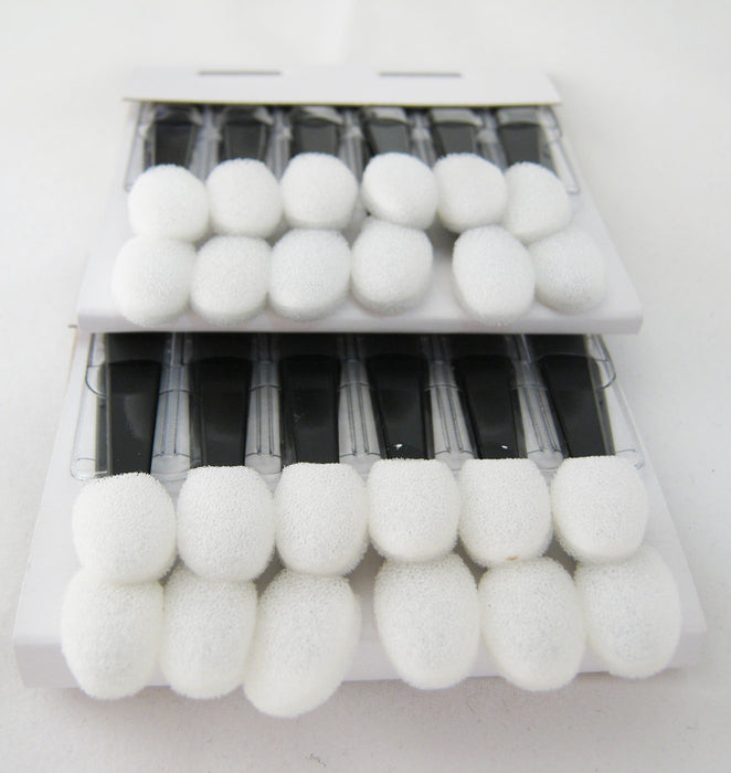 20 Disposable Eye Shadow Brush Makeup Applicators Sponge Tool Color Makeup Set !