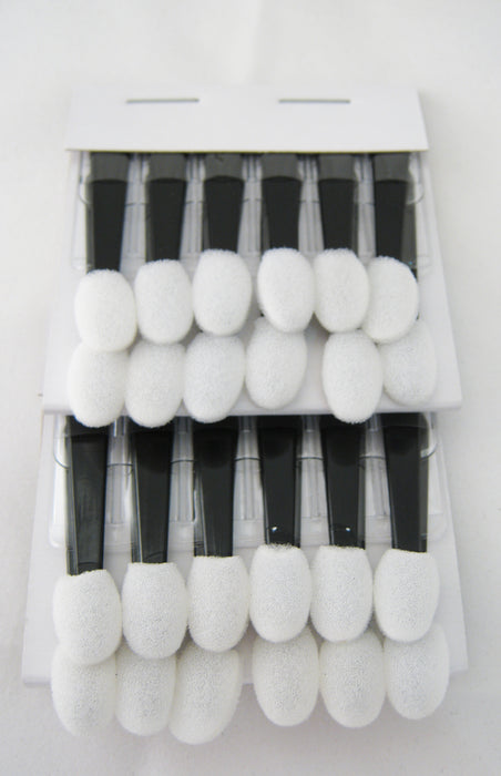120 PC Eye Shadow Applicators Sponge Tip Soft Brush Eyeshadow Color Cosmetic New