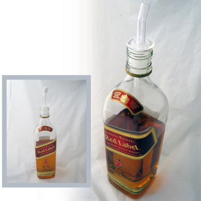 12 Bottle Pourers Wine Liquor Stopper Flair Spout Bar Plastic Free Flow Pour New
