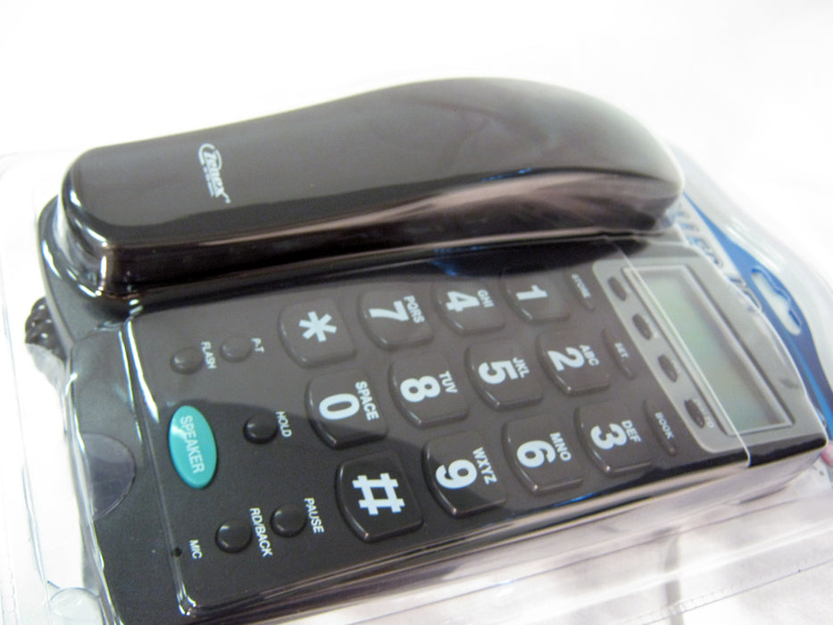 Large Number Phone Speaker Telephone Line Big Button Caller ID Display Office !
