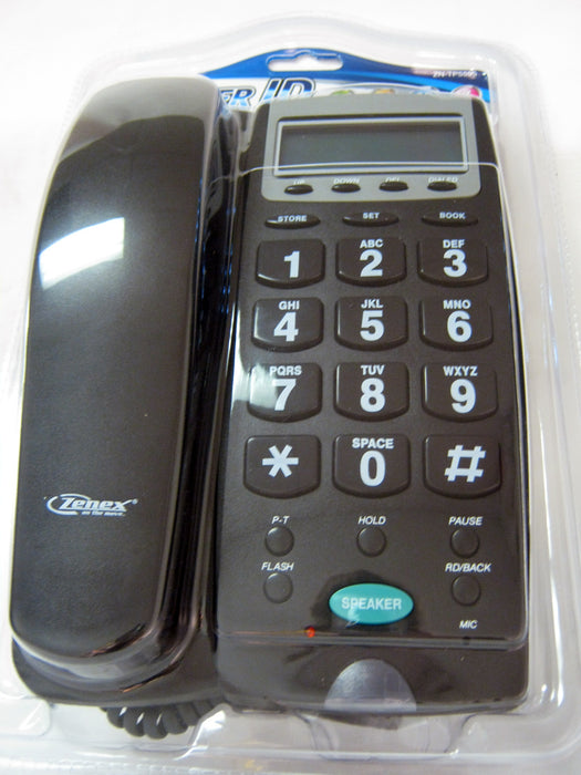 Large Number Phone Speaker Telephone Line Big Button Caller ID Display Office !