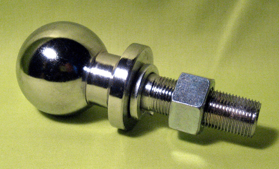 2" Loaded Ball Hitch Receiver Tow Trailer Pickup Truck SUV Chrome Adjustable New