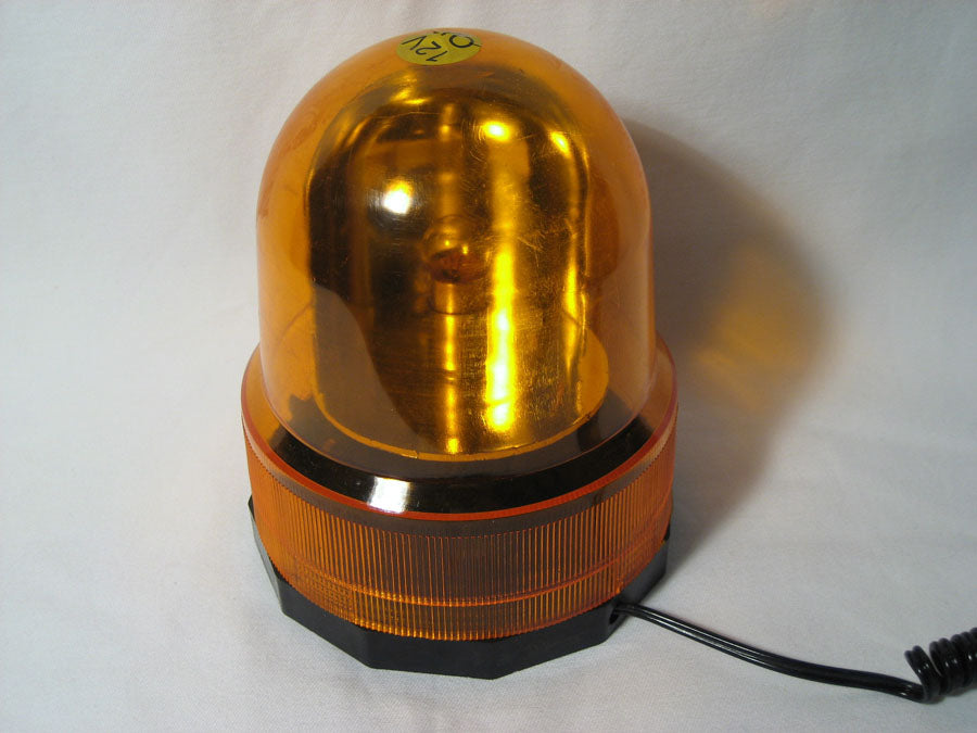Revolving Emergency Light Strobe Snow Plow Tow Truck Flash Amber Warning New !!