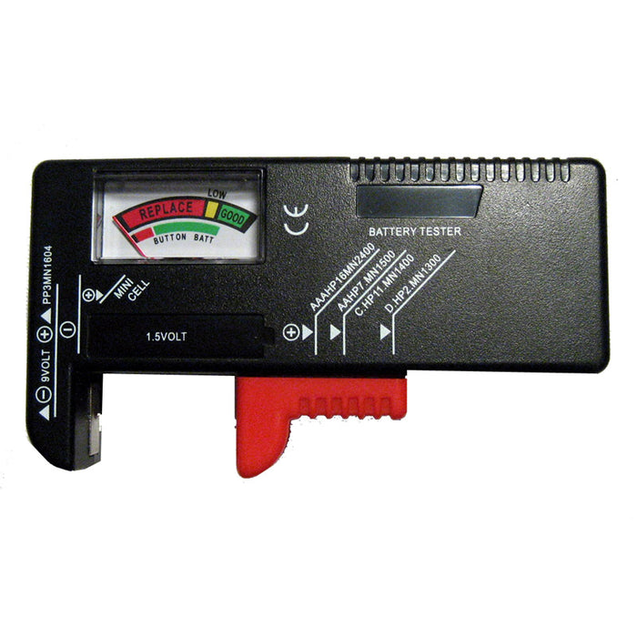 New Universal Battery Tester Load Checker AA AAA 9V C D Power Portable Load New