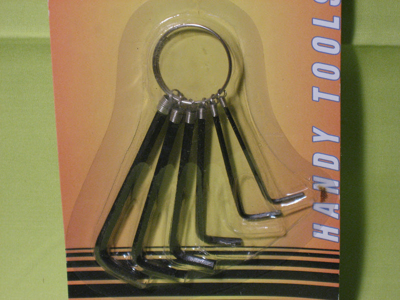 13pc Metric Hex Key Allen Wrench Set Long Short Arm End W/ Holder Sae Set Tools