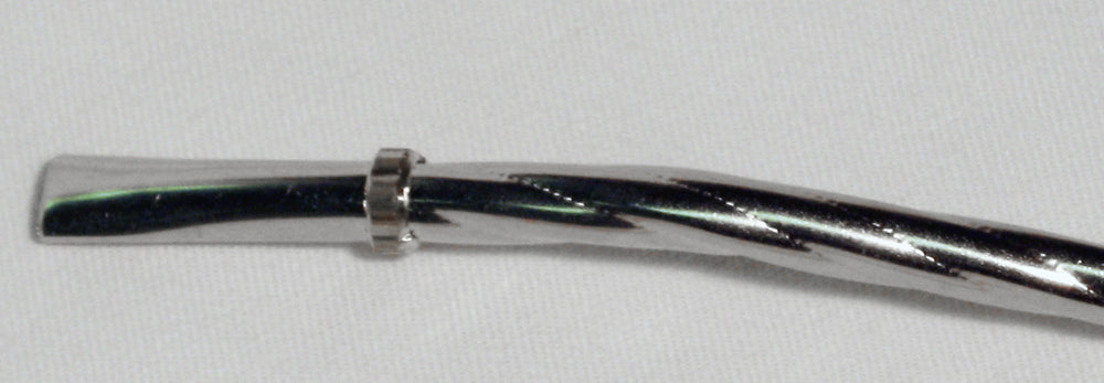 Metal Silver Straw Herbal Tea or Yerba Mate Terere Gourd Drinking New M02 ships from USA