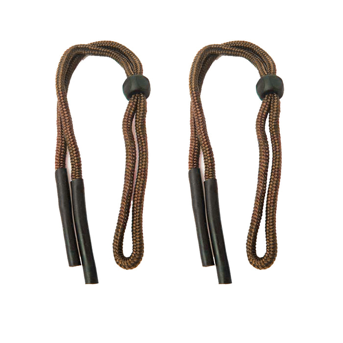 2 Universal Fit Rope Eyewear Retainer Sunglass Cord Brown Eye Glass Holder Strap