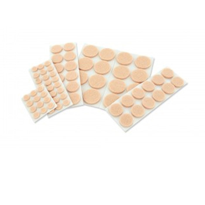 76 Self Adhesive Floor Protectors Furniture Felt Round Pads Chair Sofa Table New