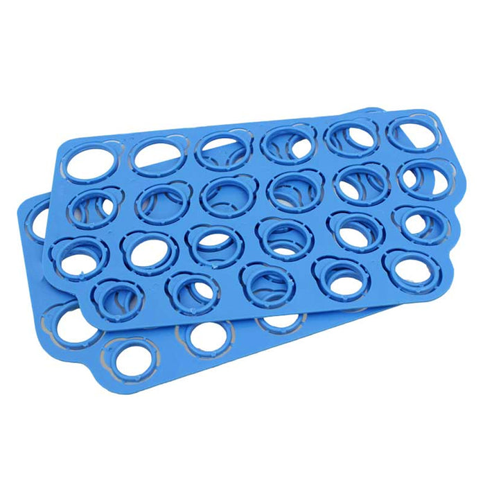 3 Pack Ring Sizer Plastic Gauge Jewelry Finger Measuring Tools Fitter Sizes 2-13