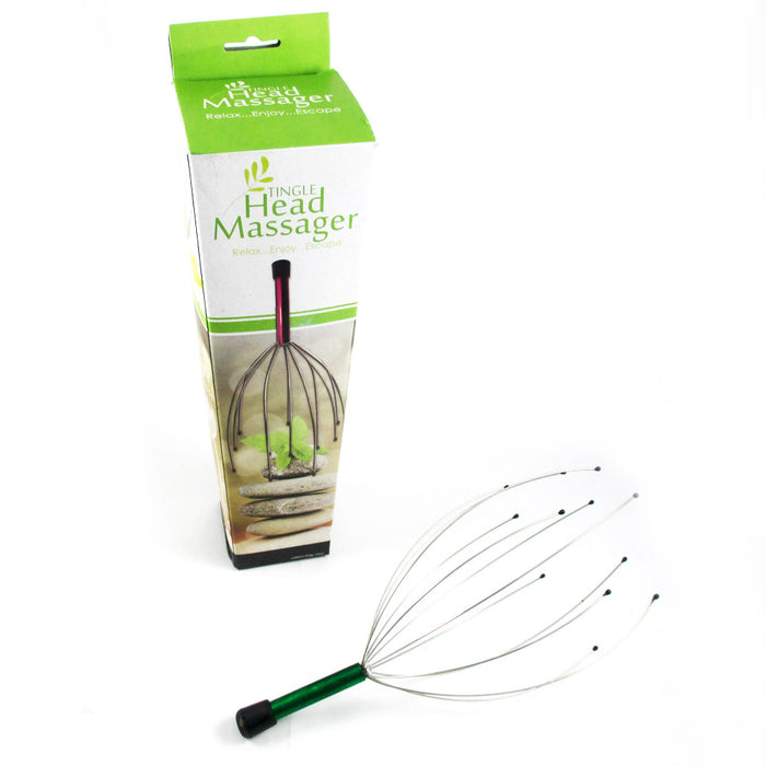 1 X Head Massager Scratcher Neck Massage Scalp Relax Calm Stress Relief Octopus