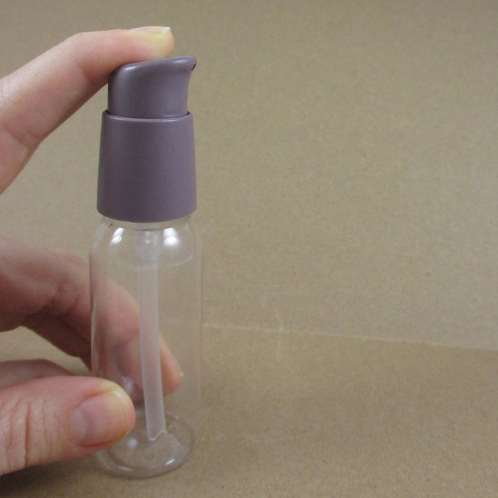 10 Plastic 1oz Spray Bottles Empty Refillable Clear PET 30ml Purse Travel Size !