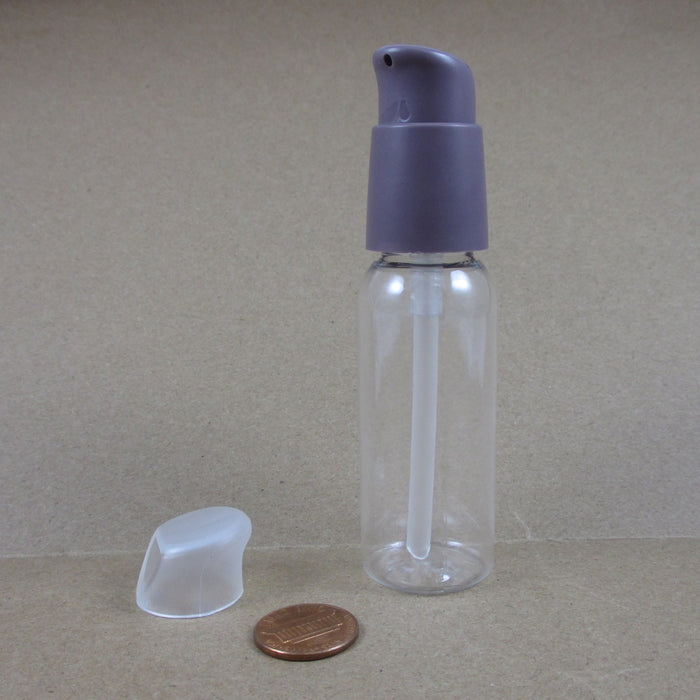 10 Plastic 1oz Spray Bottles Empty Refillable Clear PET 30ml Purse Travel Size !