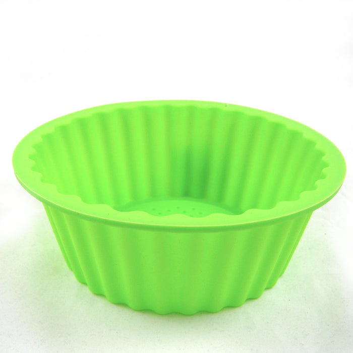 New 6" Round Silicone Cake Baking Mold Bake Brownie Dessert Pan Candy Chocolate