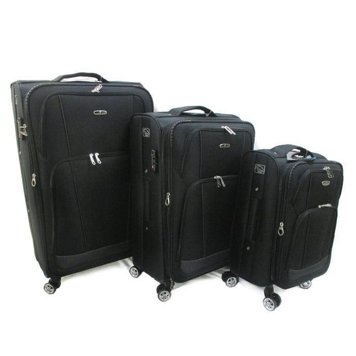 Luggage 3 PC SET Spinner Suitcase Travel Bag Trolley Carry On Suitcase 20 25 30