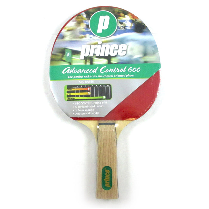 1 New Prince Ping Pong Paddle Advanced Control 600 Racket Table Tennis Game New