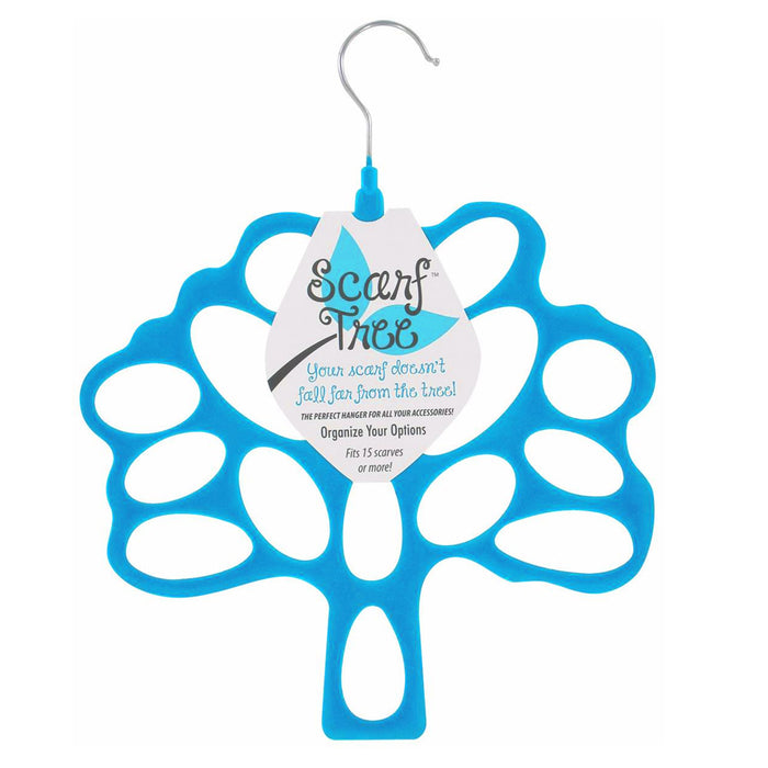 Scarf Hanger Tie Belt Closet Organizer Non Slip Space Saver Compact Holder Hook