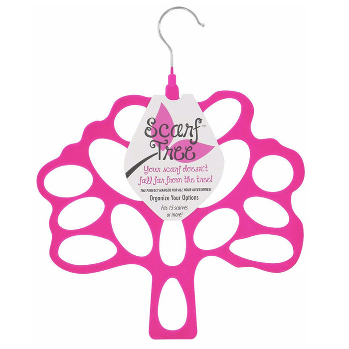 Scarf Hanger Tie Belt Closet Organizer Non Slip Space Saver Compact Holder Hook