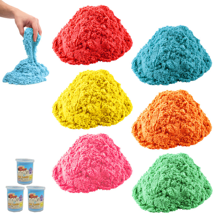 3 Play Magic Sand 1.3 lb Kid Child DIY Indoor Play Craft Non Toxic Toy Colors