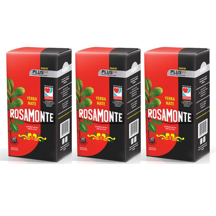 Yerba Mate Rosamonte 3 Kg Loose Leaf Tea Detox Natural Herbal Drink Argentina
