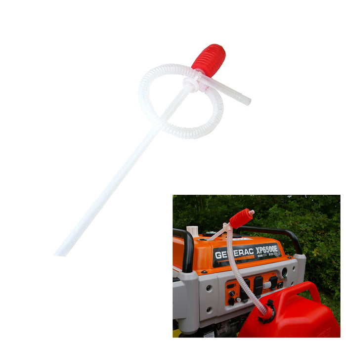 1 60 CM Super Siphon Pump Quick Release Hose Hand Pump Gas Water Deisel Fluids !