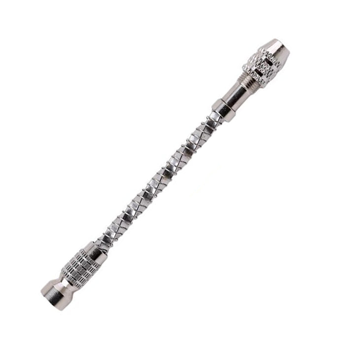 1 Micro Twist Drill Bit Hand Spiral Pin Vise Sliding Drilling Metal Jewelry Tool
