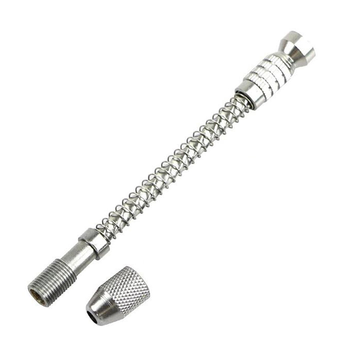 1 Micro Twist Drill Bit Hand Spiral Pin Vise Sliding Drilling Metal Jewelry Tool