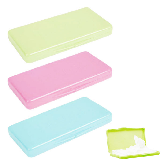 2 PC Baby Wipe Case Diaper Wet Wipes Container Set Travel Compact Holder BPA Free