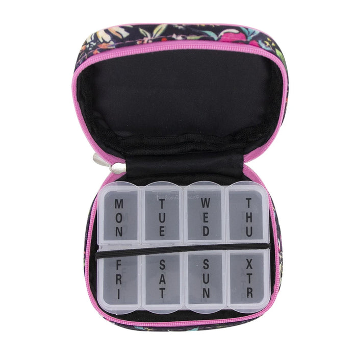 Portable Daily Pill Case Box Organizer Travel Holder Weekly Medicine Planner NEW