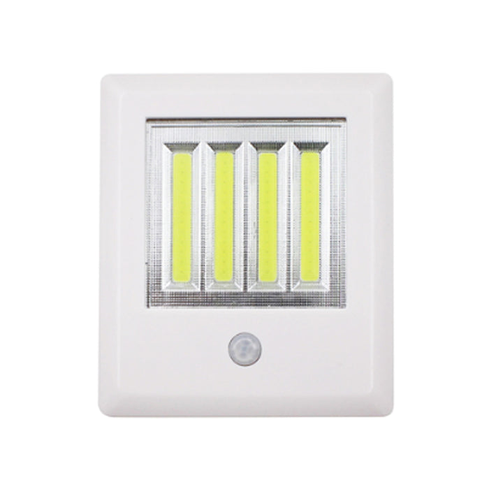 2 Pack Wireless COB LED Night Light Motion Sensor Cordless Battery Operated Lamp