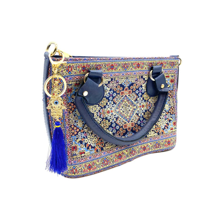 Hamsa Hand Fatima Evil Eye Keychain Kabbalah Protection Nazar Charm Lucky Amulet