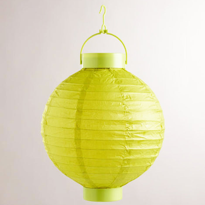 3X Multi Colors Round Chinese Paper LED Lanterns Lights Wedding Party Decoration