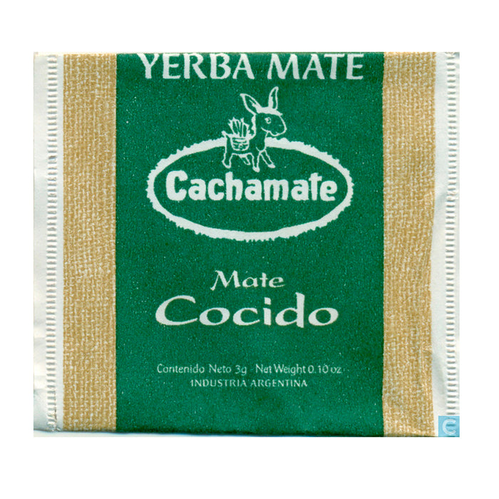 Cachamate Mate Cocido 25 Tea Bags Argentina Herbal Weight Loss Drink Detox Diet