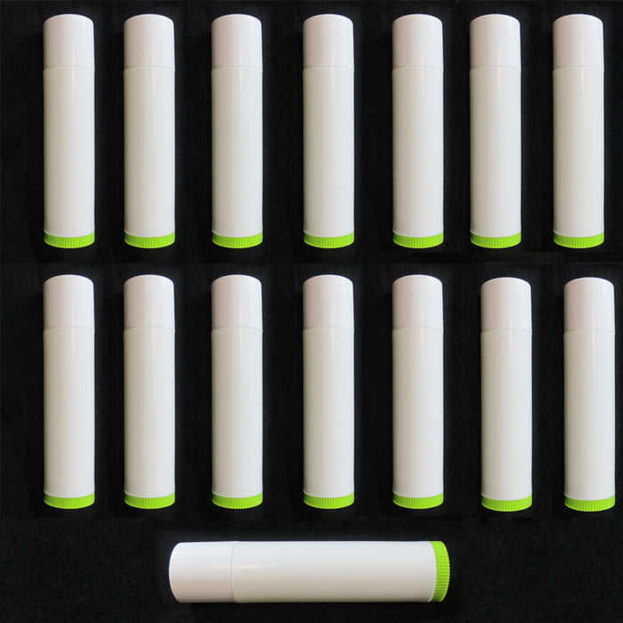 15X Empty Lipstick Lip Balm Container Tube Case Caps Jars Chapstick BPA Free New