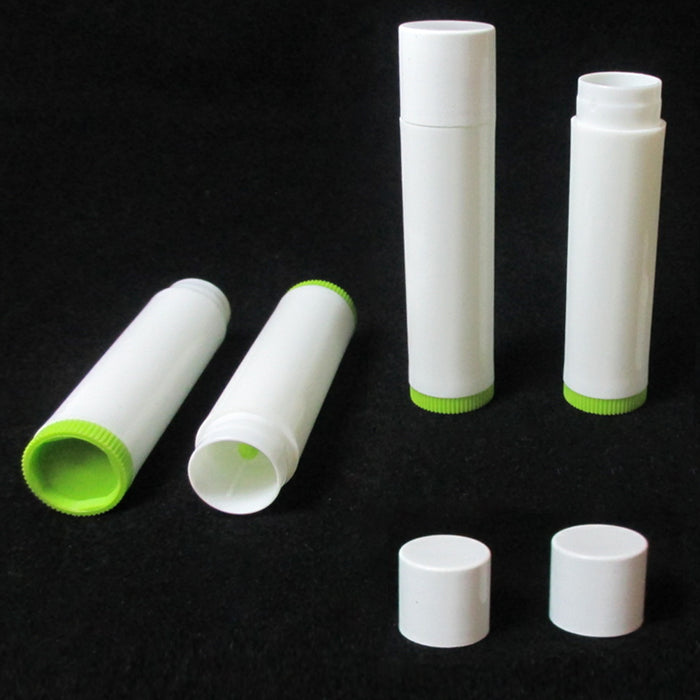 100 Lot Empty Lipstick Lip Balm Container Tube Case Caps Jars Chapstick BPA Free