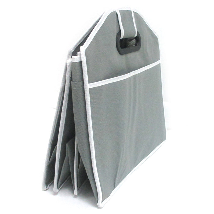 Car Trunk Organizer Portable Foldable Car Auto Storage Bag 3 Compartments Truck