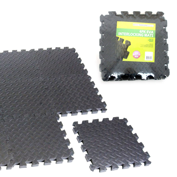52 Sq Ft Interlocking EVA Foam Floor Mat Flooring Gym Playground Excercise 48 Pc