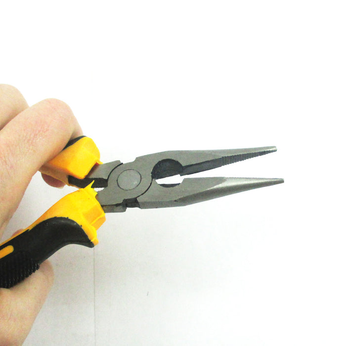 3 Piece Heavy Duty 6" Plier Set Hand Tools Construction Steel Wire Cutter New !