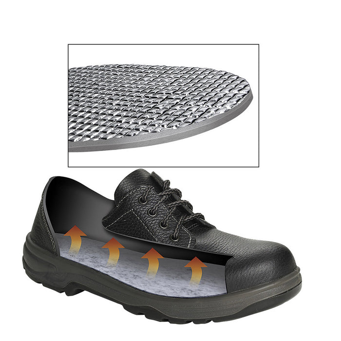 2 Pair Shoe Warmers Insulating Foil Thermal Insoles Mens Ladies Winter Warm New