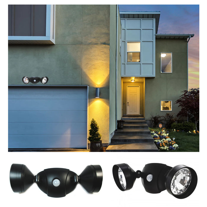 Adjustable LED Lights Motion Activated Sensor Indoor Outdoor Cordless Patio Wall