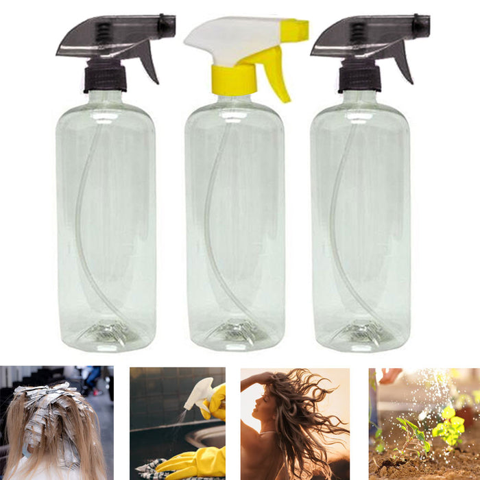 3 PACK Spray Bottles 25 oz Gardening Pets Plants Hair Misting Refillable Sprayer Mist