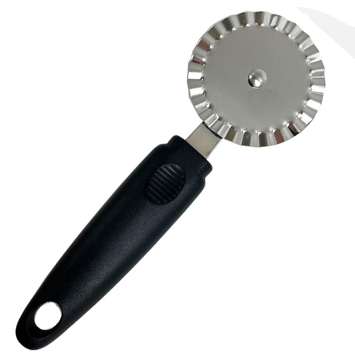 Fluted Pastry Wheel Cutter Pie Crimper Turnovers Ravioli Pasta Edger Sealer Cut