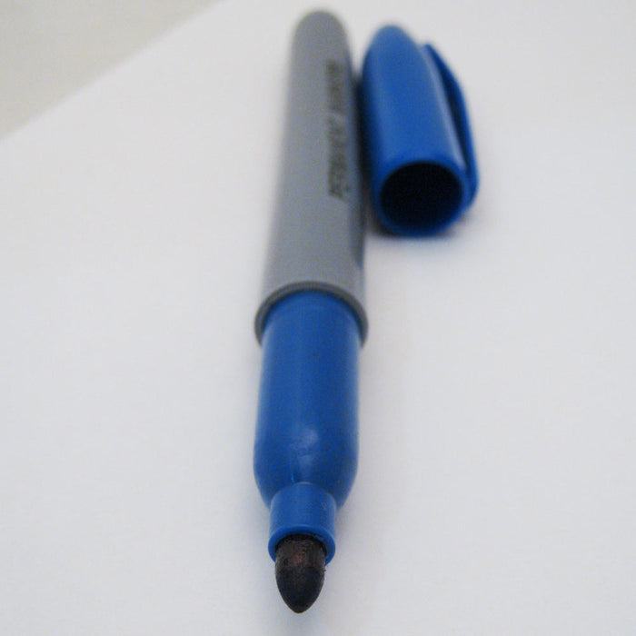 3 Pc Permanent Markers Fade Water Resistant Super Assorted Ink Fine Point School