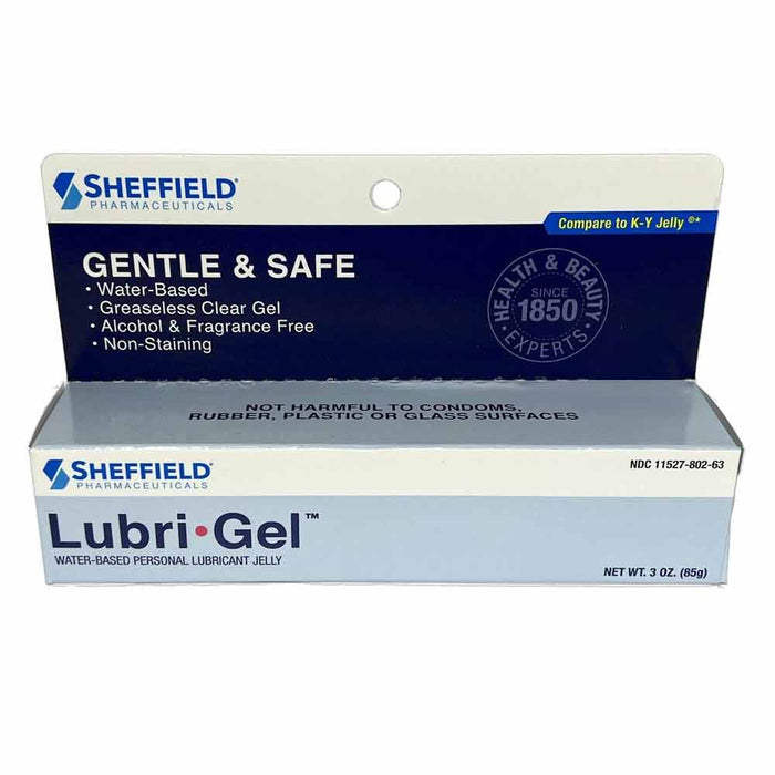 Lubrigel Personal Lubricant Water Based Lubricating Jelly Natural Feel Lube 3oz