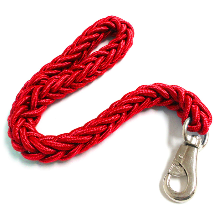 Dog Leash 2' Heavy Duty Strong Durable Thick Braided Rope Training Walking Lead