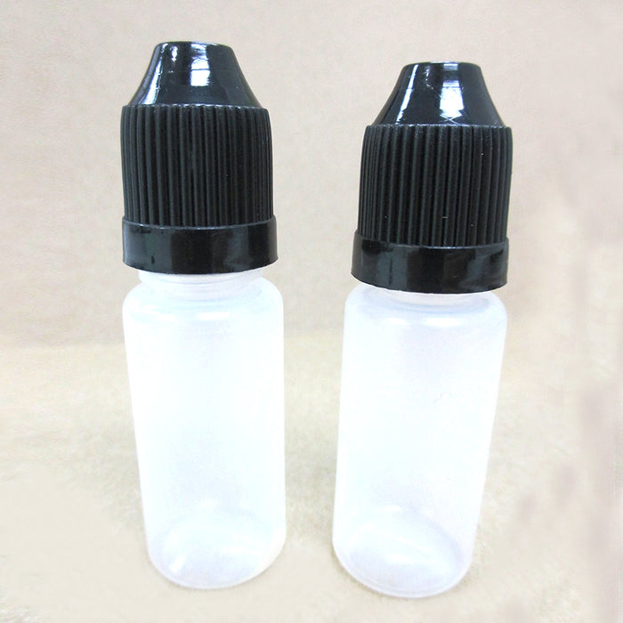 500 Pc 10ml Empty Plastic Squeezable Dropper Bottles Eye Liquid Container