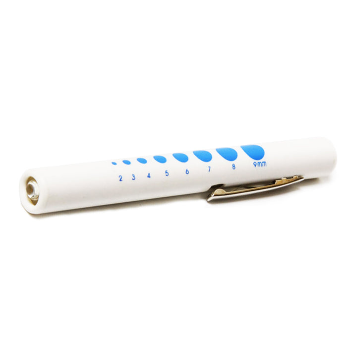 6 Pack Medical Pen Light Nurse Pupil Gauge Doctor First Aid Diagnostic Penlights