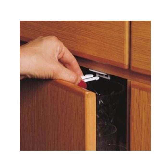 2 Pc Dreambaby Cabinet Lock Drawer Door Twin Pin Latch Child Proof Baby Safety