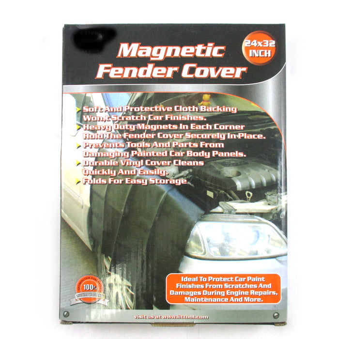 2 Heavy Duty Magnetic Fender Cover 32 x 24 Car Truck Mechanic Work Mat Protector